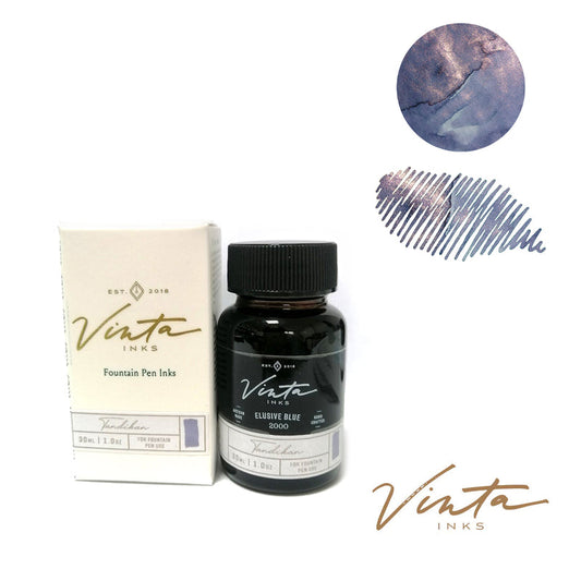 Vinta Fountain Pen Ink- Tandikan 2000 (Elusive Blue)