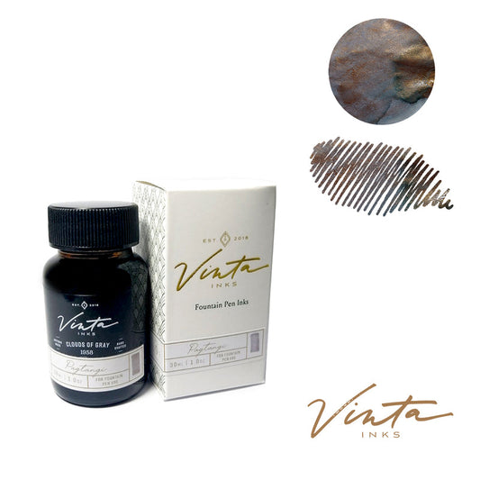 Vinta Fountain Pen Ink- Pagtangi 1958 (Clouds of Gray)
