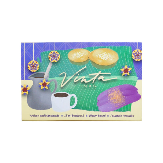 Vinta Fountain Pen Ink 'A Holiday Feast' Capsule Collection