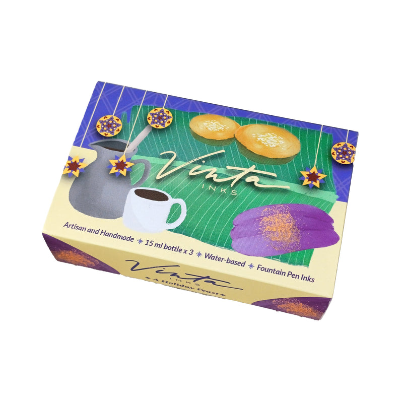 Vinta Fountain Pen Ink 'A Holiday Feast' Capsule Collection