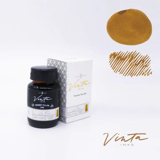 Vinta Fountain Pen Ink- La Paz 1985 (Bronze Yellow)