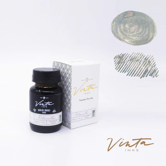 Vinta Fountain Pen Ink- Piloncitos 1521(Gold Dust)