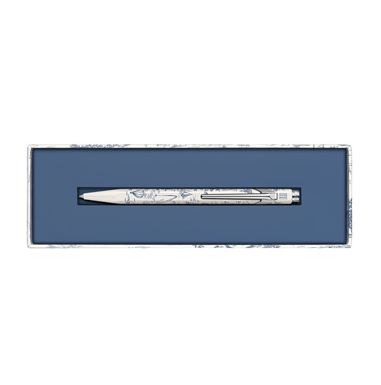 Caran d’Ache  │  Ballpoint 849™ Toile de Jouy Special Edition - White/Blue