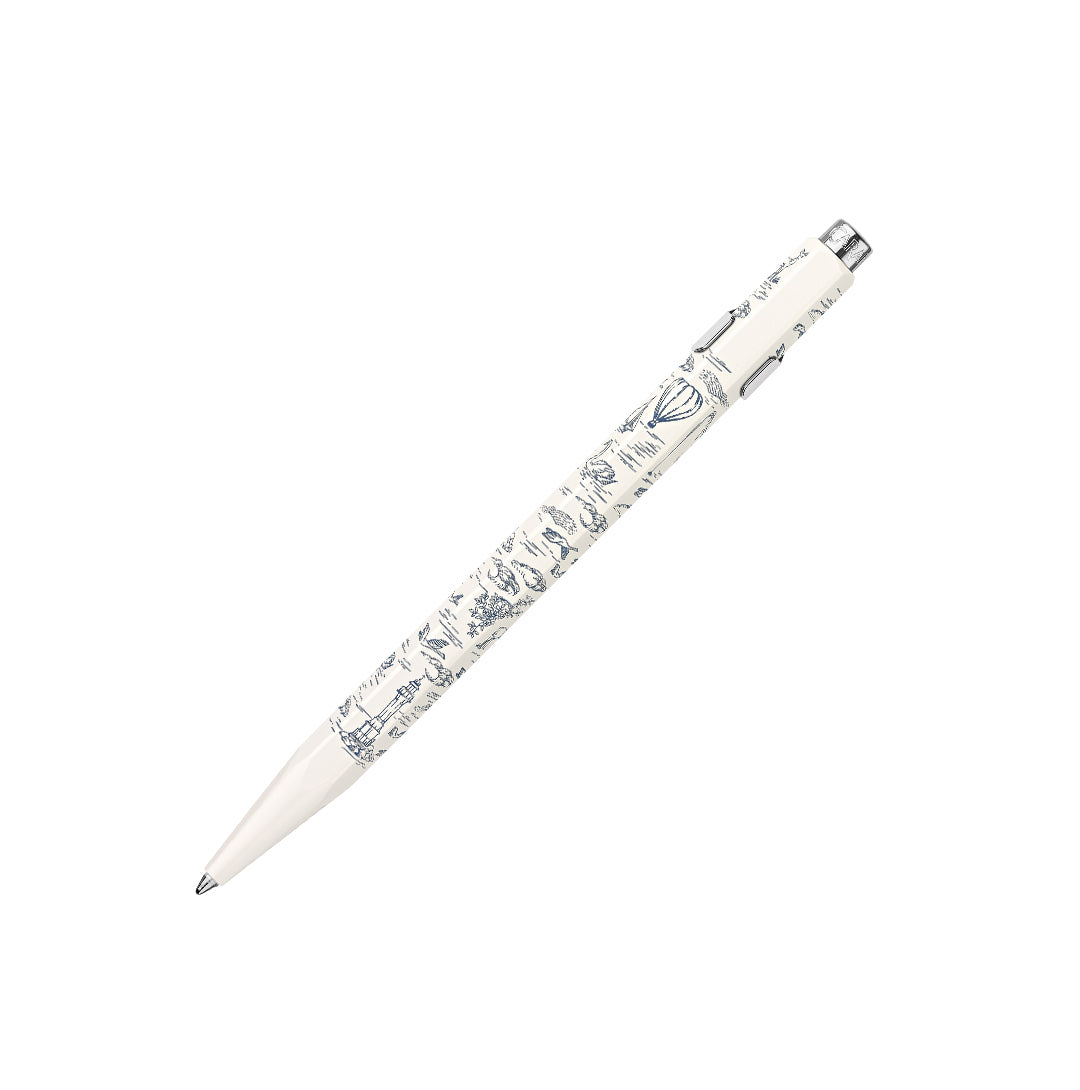Caran d’Ache  │  Ballpoint 849™ Toile de Jouy Special Edition - White/Blue