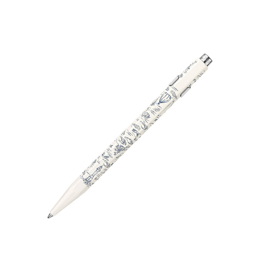 Caran d’Ache  │  Ballpoint 849™ Toile de Jouy Special Edition - White/Blue