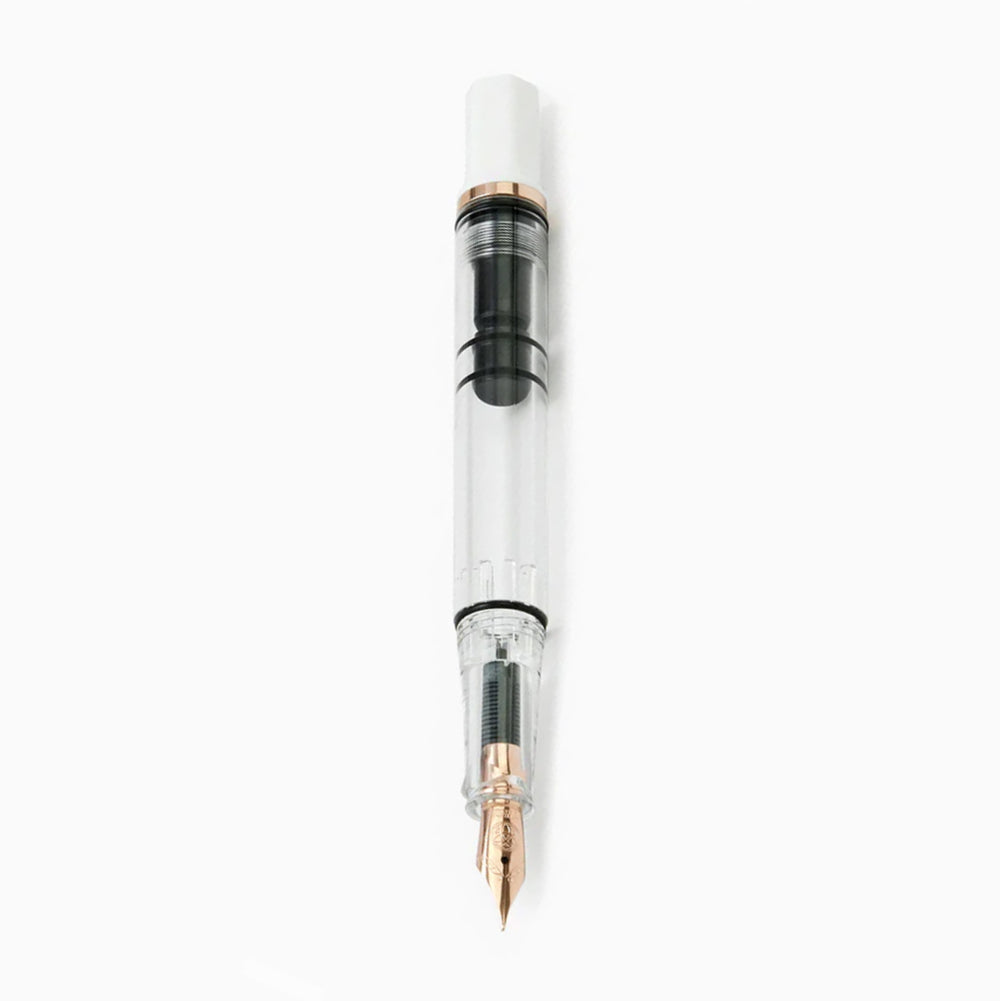 TWSBI Eco Fountain Pen - White & Rose Gold