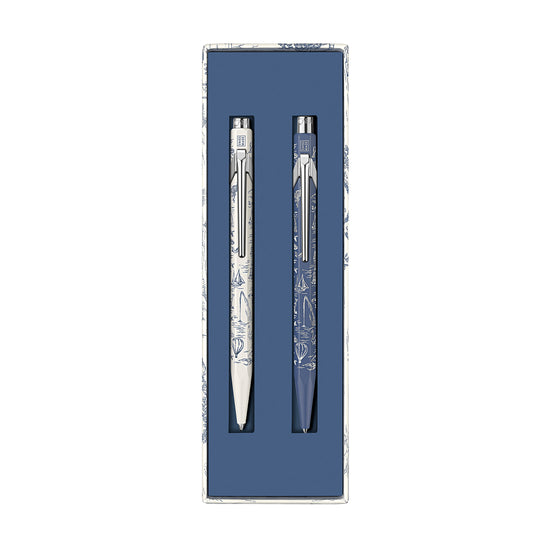 Caran d’Ache  │  Ballpoint &amp; Mechanical Pencil 849™ Toile de Jouy Gift Set. - Special Edition