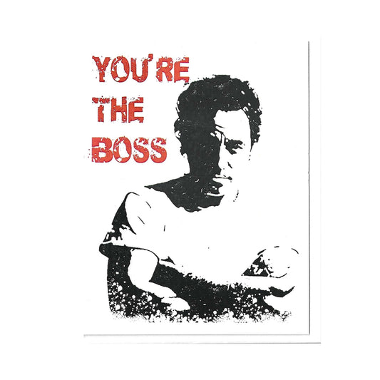 Maggie's Farm Greeting Card- You're the Boss