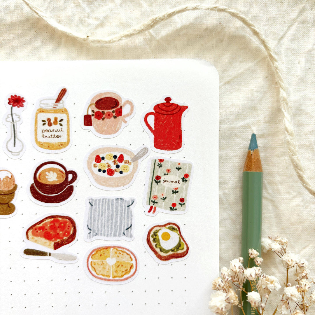 Good Morning - Planner &amp; Journal Stickers | A6 Matte Paper