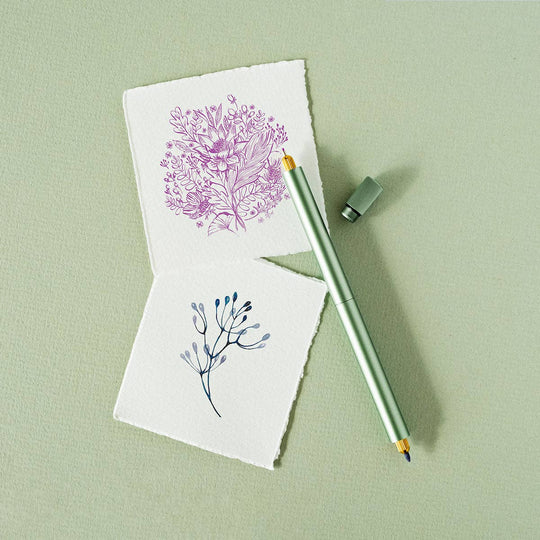 Lumos Pro - Refillable Multi-Tip Pen: Midnight / Duo Tip