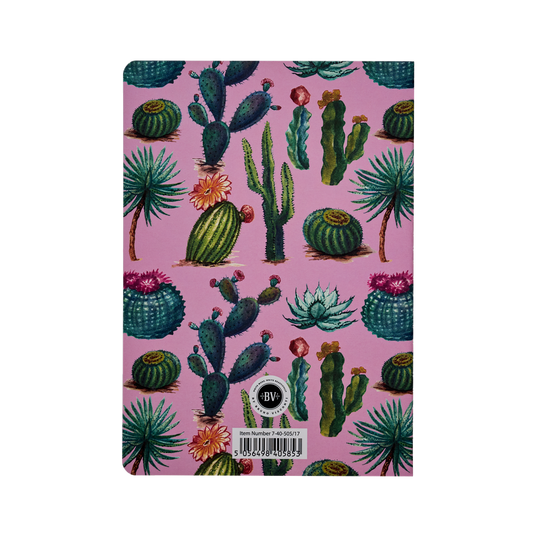 Bruno Visconti- Cactus on Rose Notebook