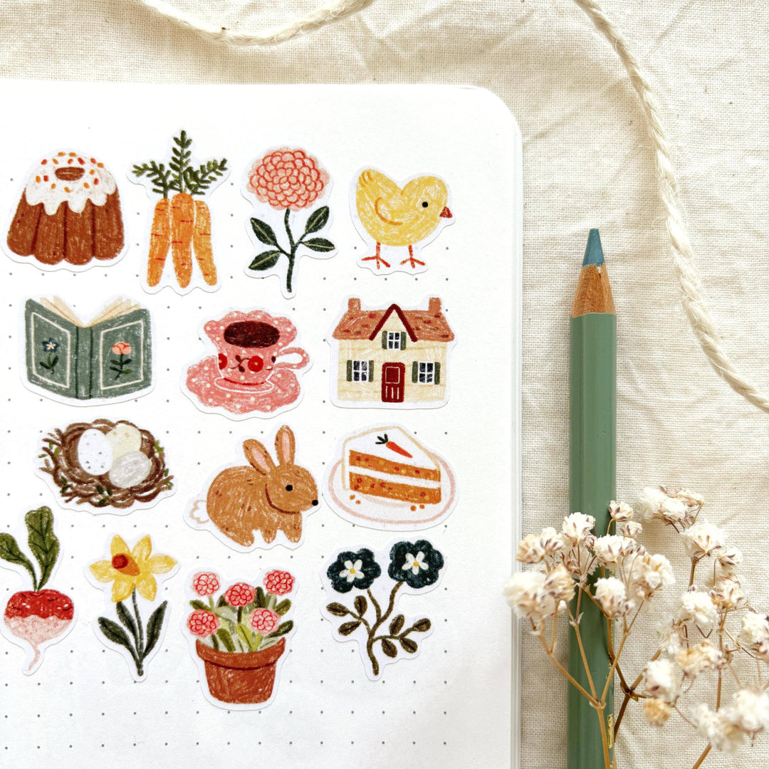 Early Spring - Planner &amp; Journal Stickers | A6 Matte Paper