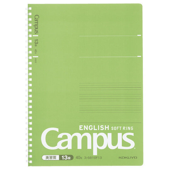 Kokuyo Campus Soft Ring English Practice Notebook