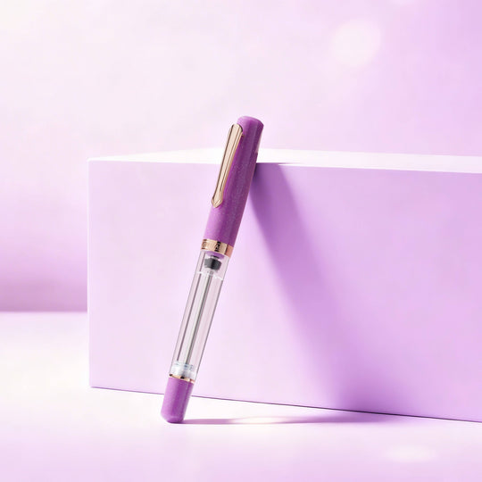 Nahvalur Original Plus Lavender Fountain Pen: Medium