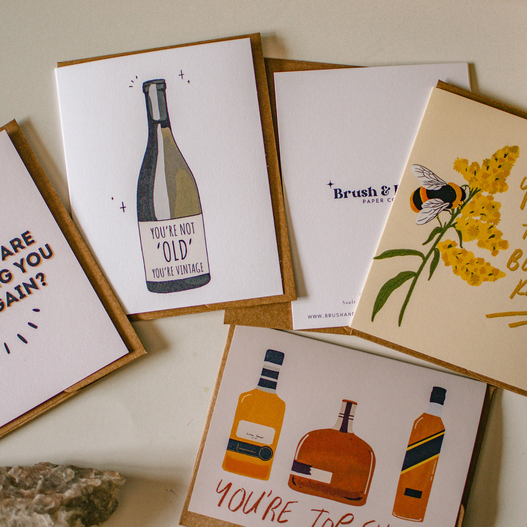 You’re Top Shelf Greeting Card | Funny Birthday Card
