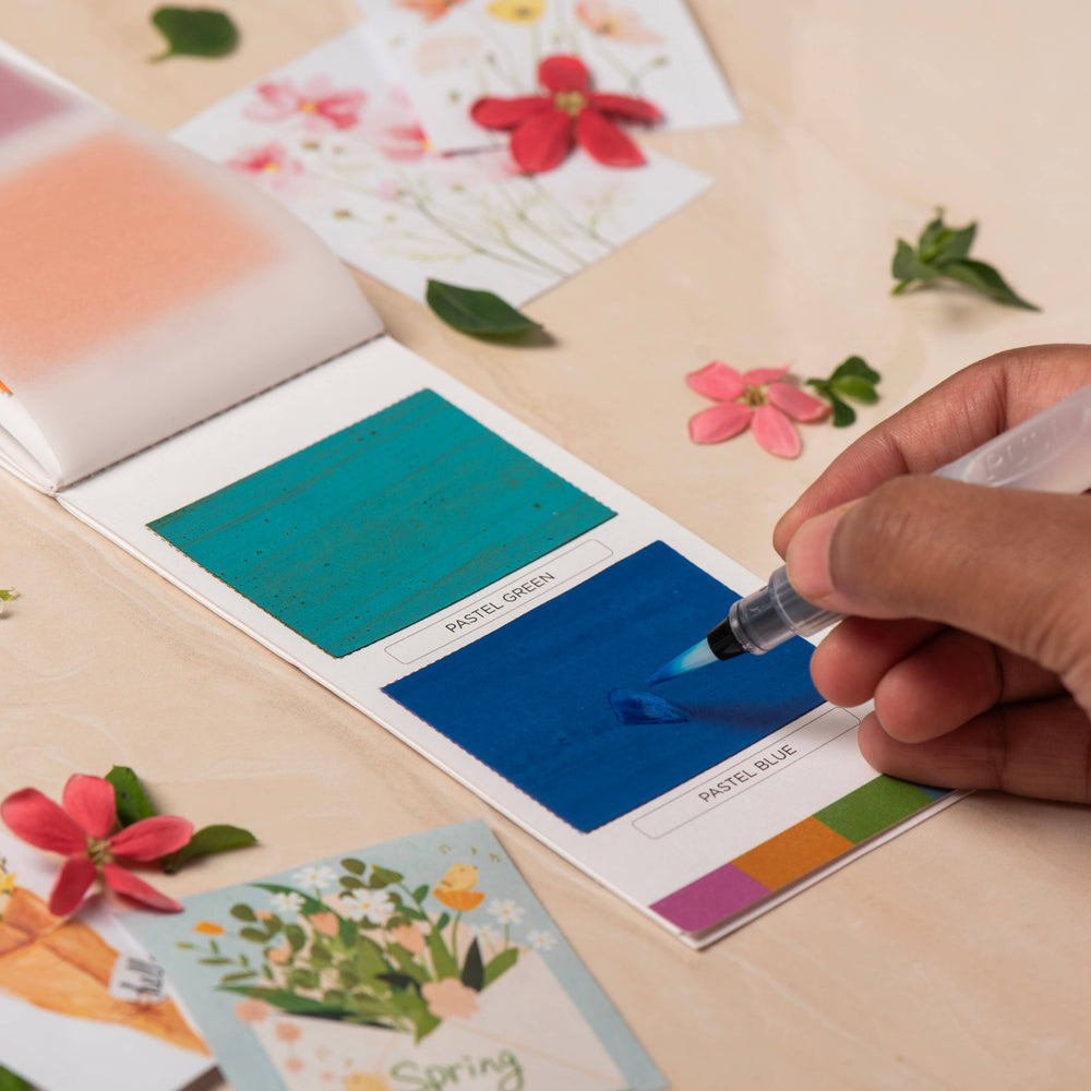 Viviva Colors Autumn/Fall Colorsheets - 16 Handmade Watercolors