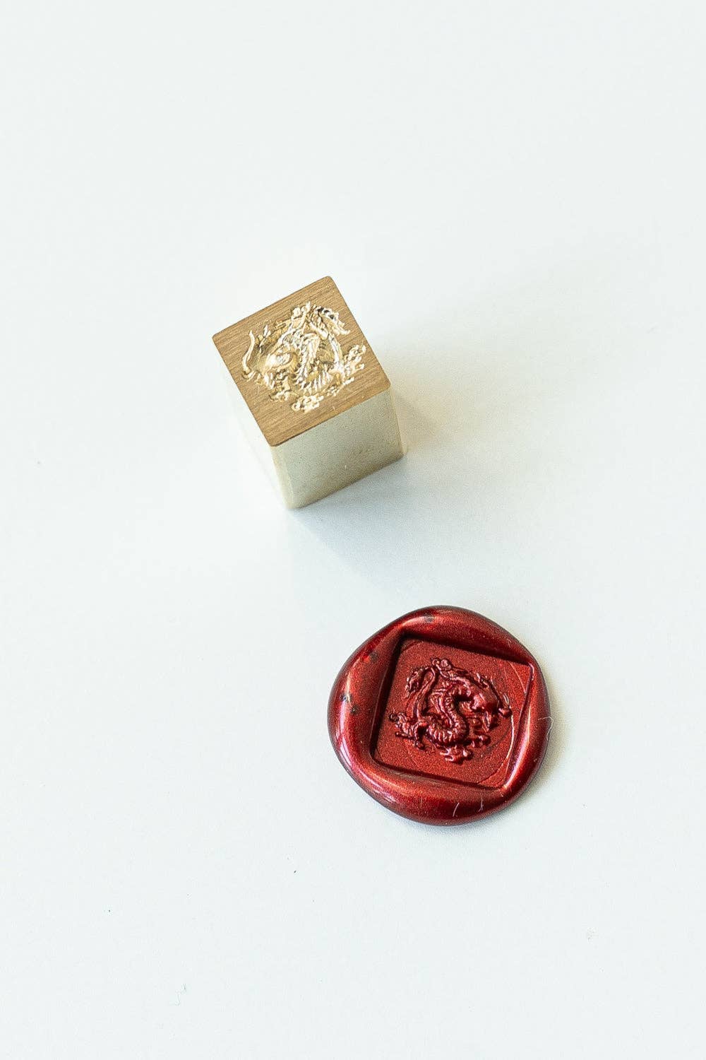 Dragon 9mm Square Mini Wax Seal Head
