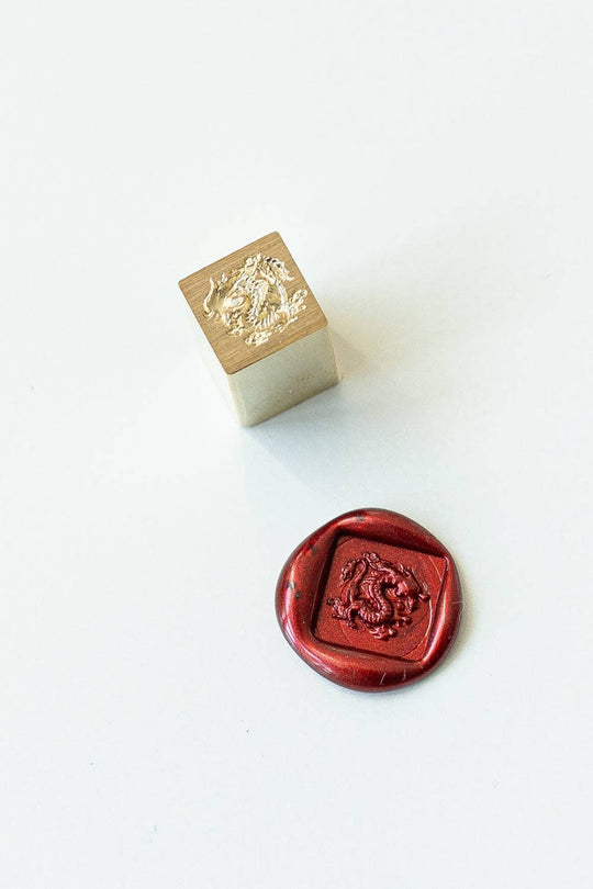 Dragon 9mm Square Mini Wax Seal Head