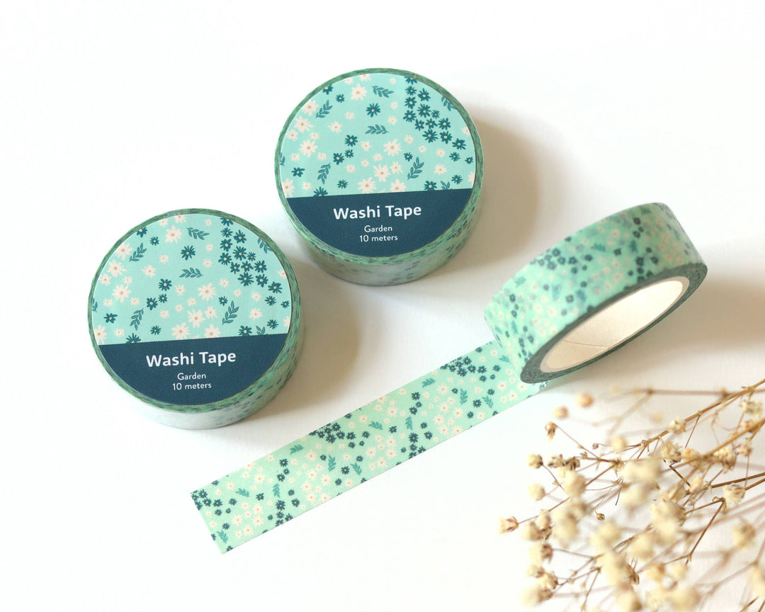 Garden Floral Washi Tape