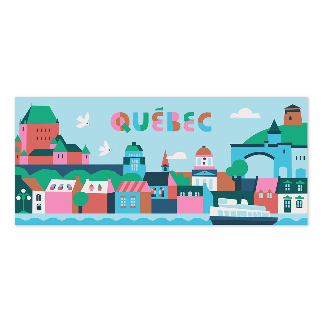QUÉBEC - PANORAMA – Postcard