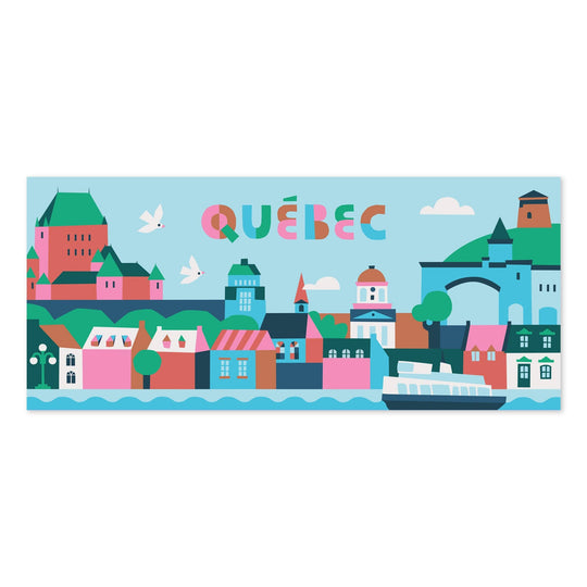 QUÉBEC - PANORAMA – Postcard