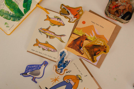 Funny Fish Birthday Card | Hope You Have a Fin-tastic Day