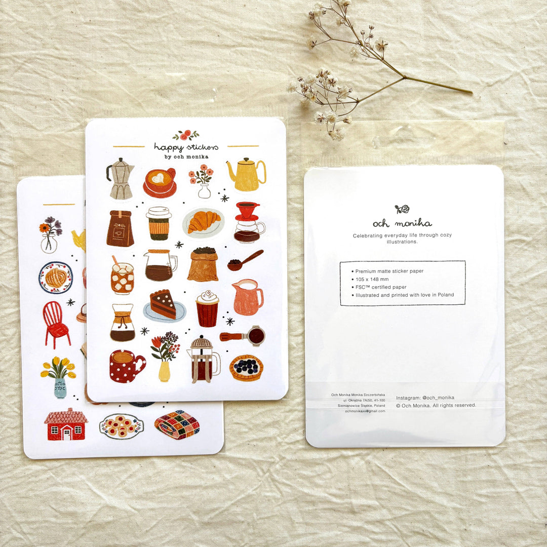 Witchy - Sticker Sheet | Mystical Decor Stationery
