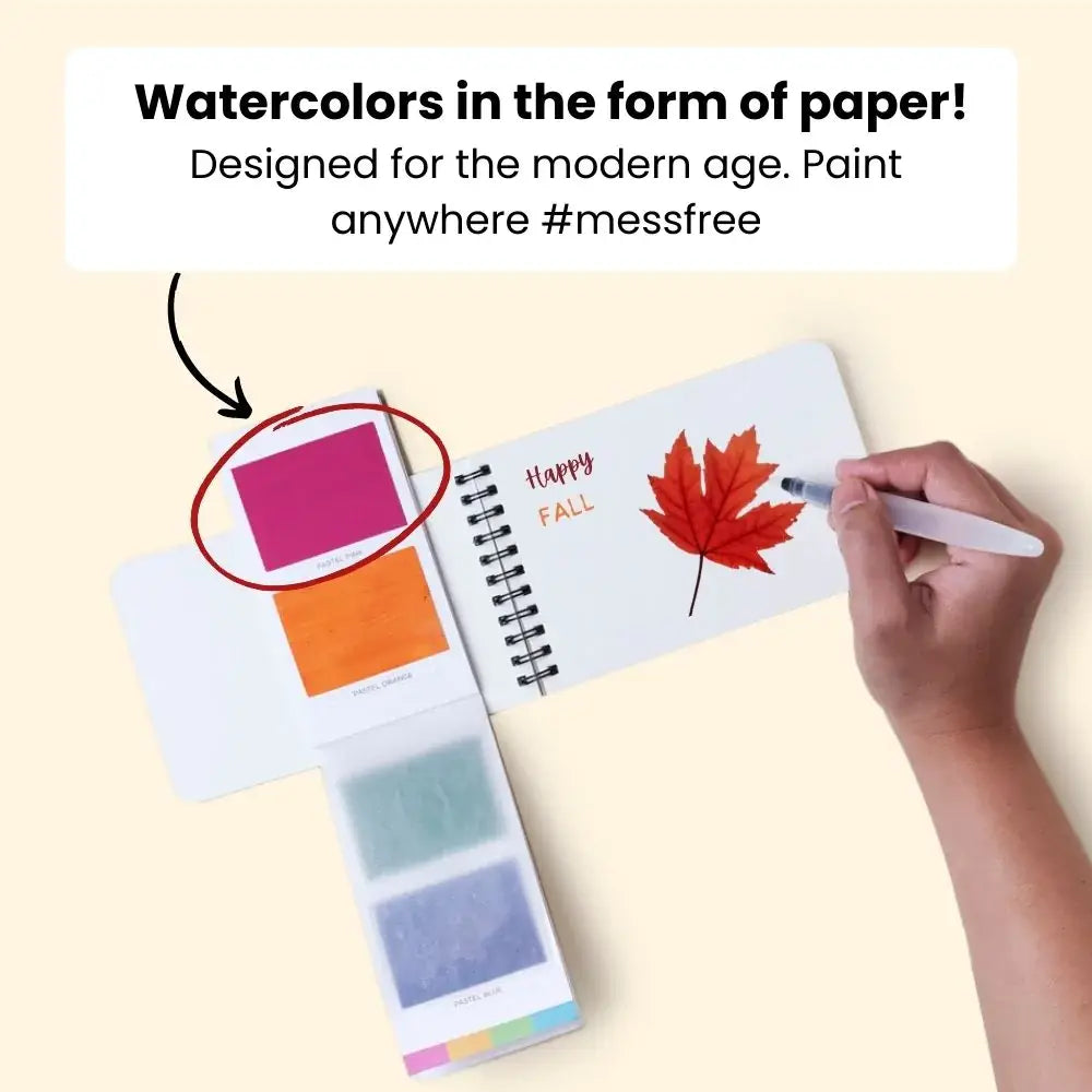 Viviva Colors Autumn/Fall Colorsheets - 16 Handmade Watercolors