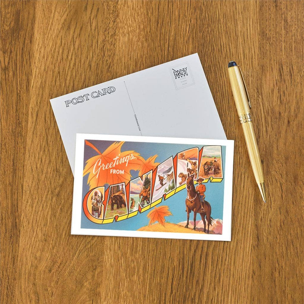 Postcard CN-23 Greetings from Canada