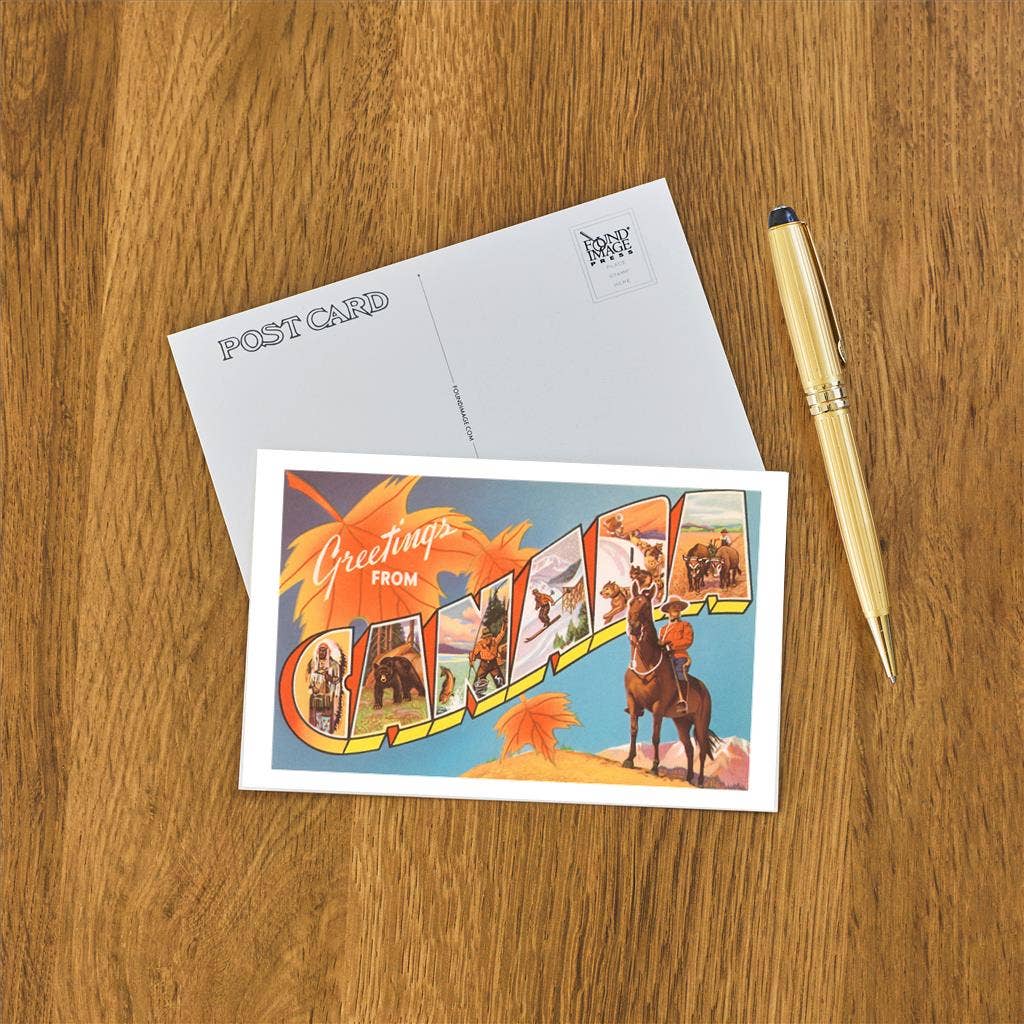 Postcard CN-23 Greetings from Canada
