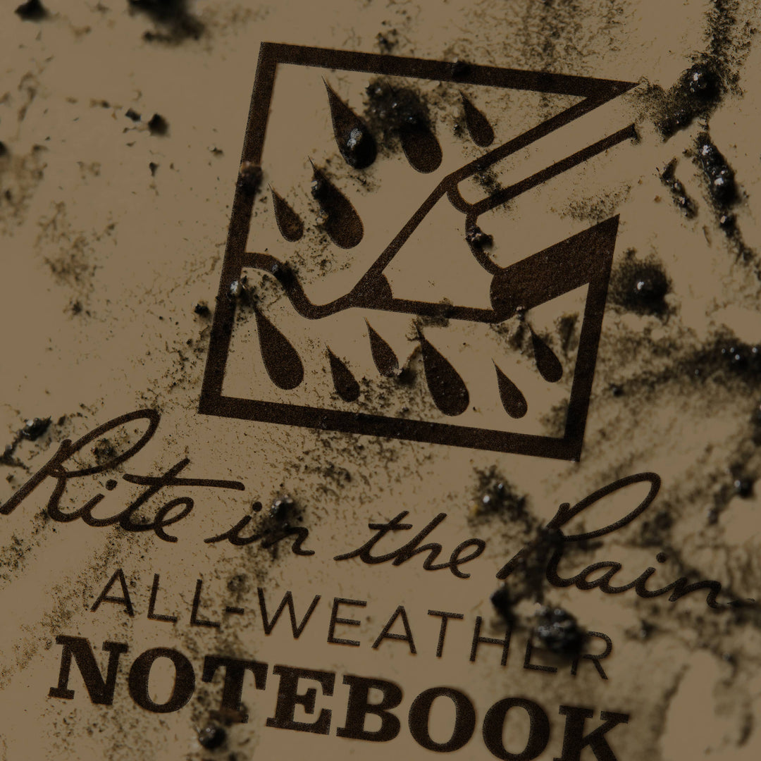 Rite in the Rain 4" x 6" Tan Top-Spiral Notebook