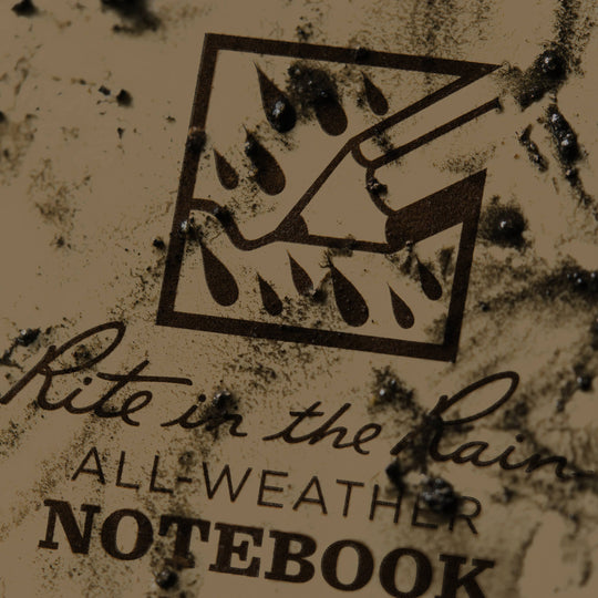 Rite in the Rain 4" x 6" Tan Top-Spiral Notebook