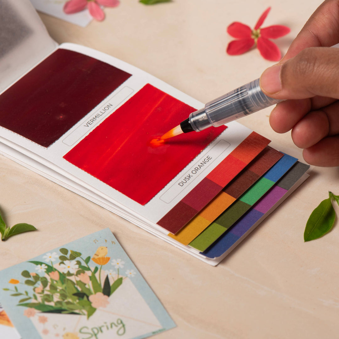 Viviva Colors Original Colorsheets - 16 Handmade Watercolors