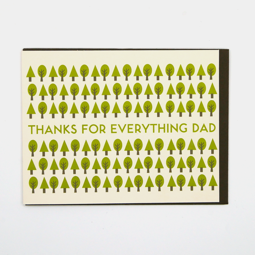 Kid Icarus - Fathers Day - Thanks for Everything Dad (Trees)