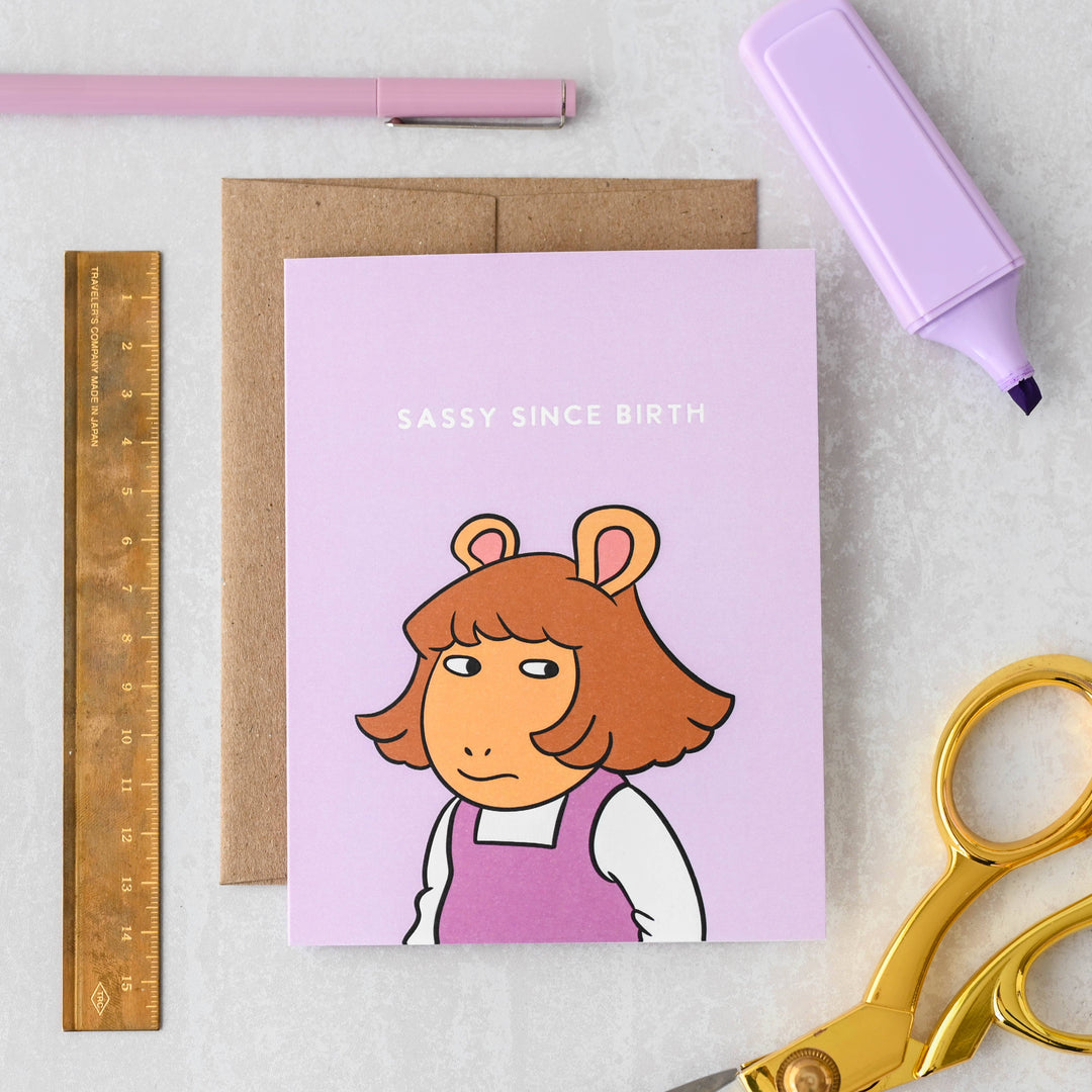 DW Sassy Since Birth - Retro 90&