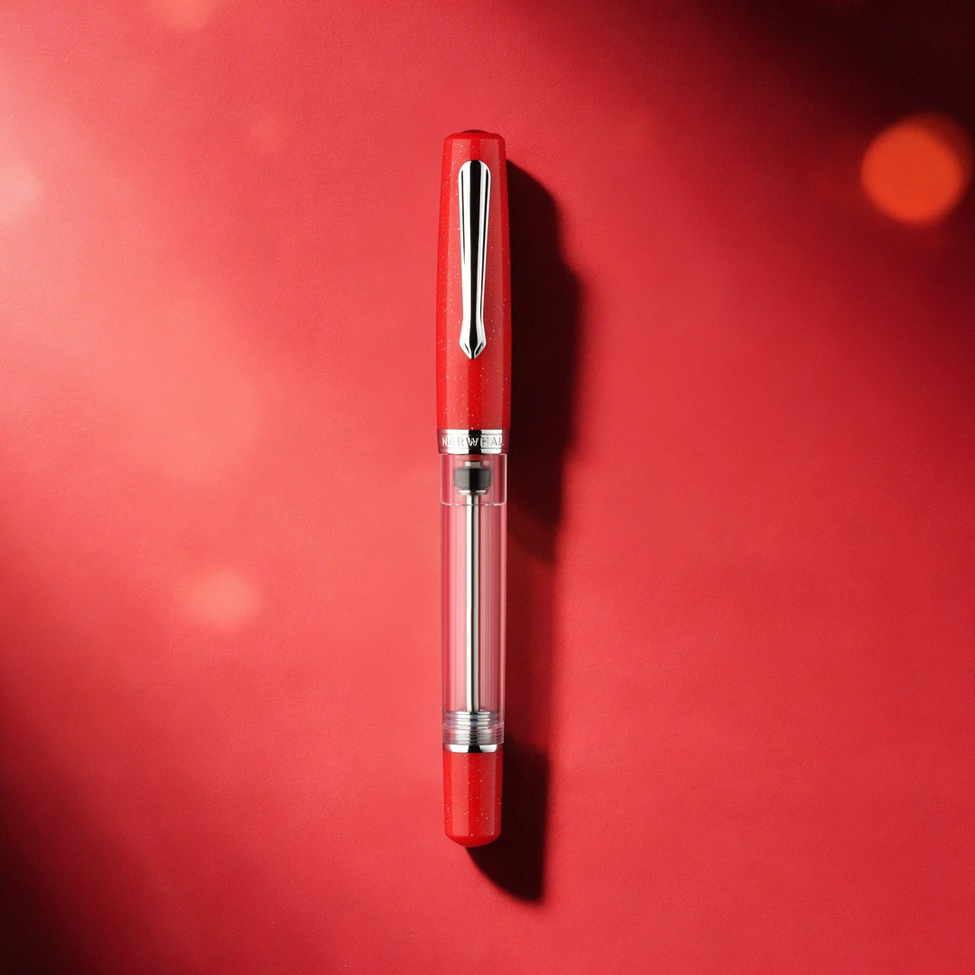 Nahvalur Original Plus Soft Coral Fountain Pen: Extra Fine