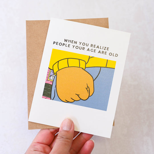 Arthur People Your Age Are Old - Retro 90&