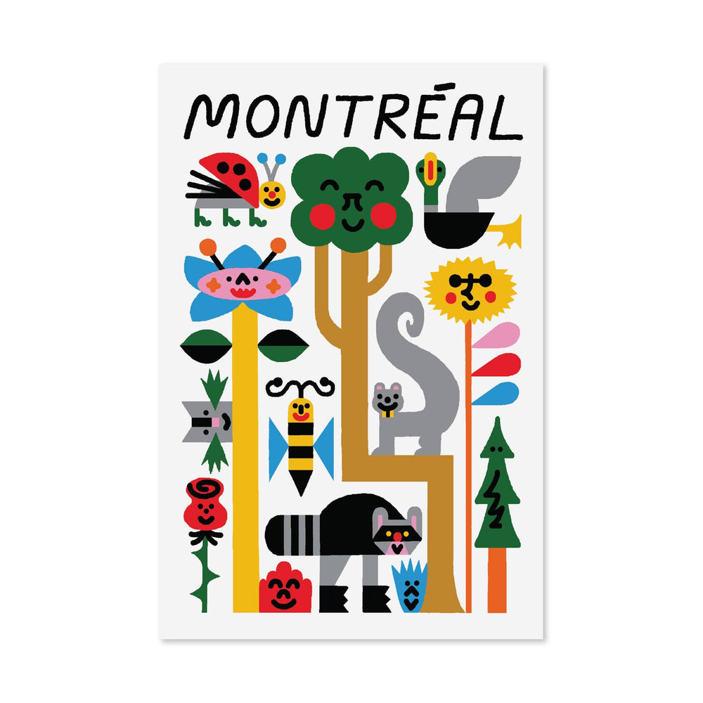 MONTRÉAL - FAUNA & FLORA – Postcard
