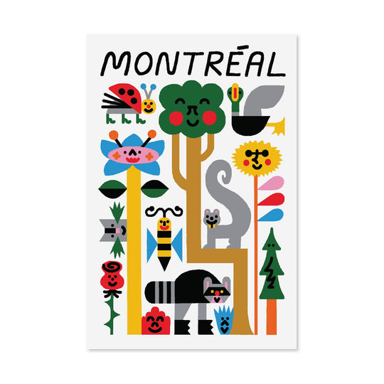 MONTRÉAL - FAUNA & FLORA – Postcard