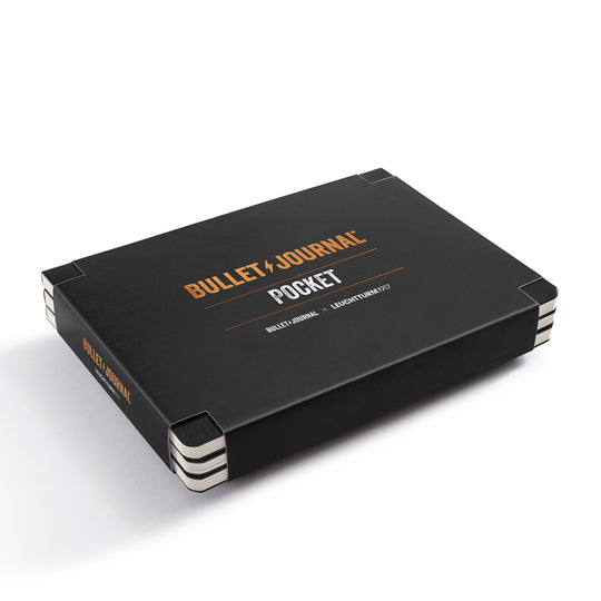 Lechtturm1917 Bullet Journal Pocket- Black