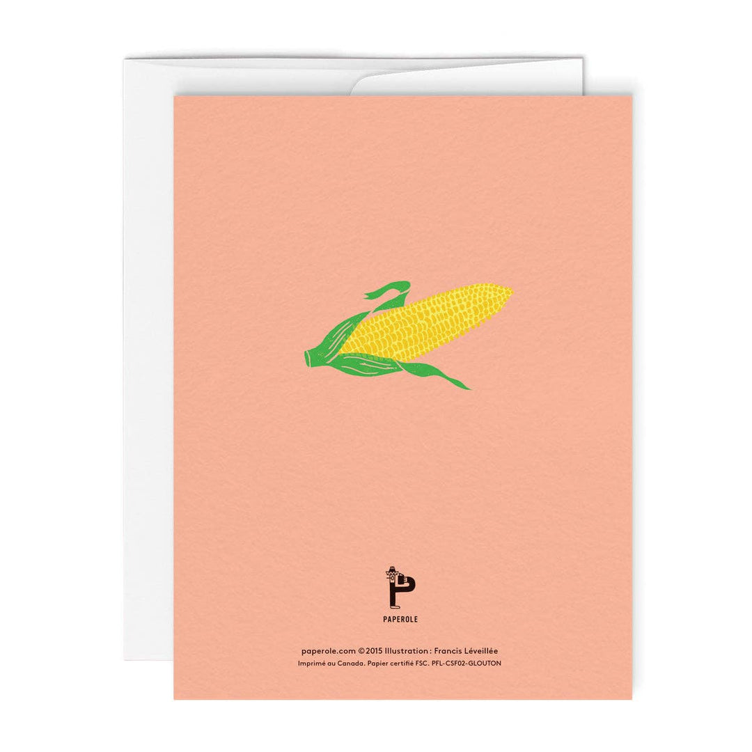 GLOUTON — Greeting card