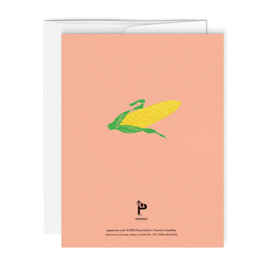 GLOUTON — Greeting card