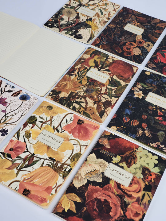 Bruno Visconti-Symmetrical Flora Notebook