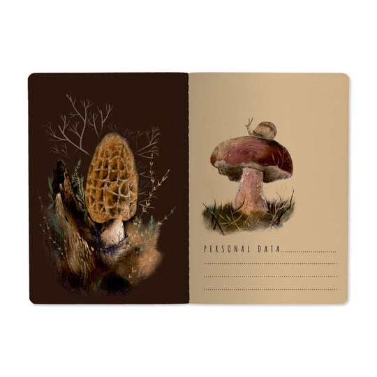 A5 Notebook -Mushroom Dream 