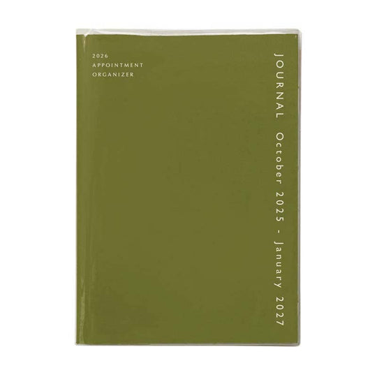 2026 Monthly Planner Coton A5- Pink