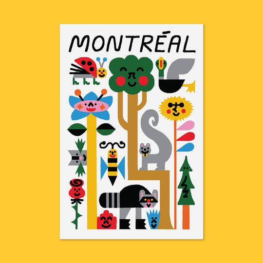 MONTRÉAL - FAUNA & FLORA – Postcard