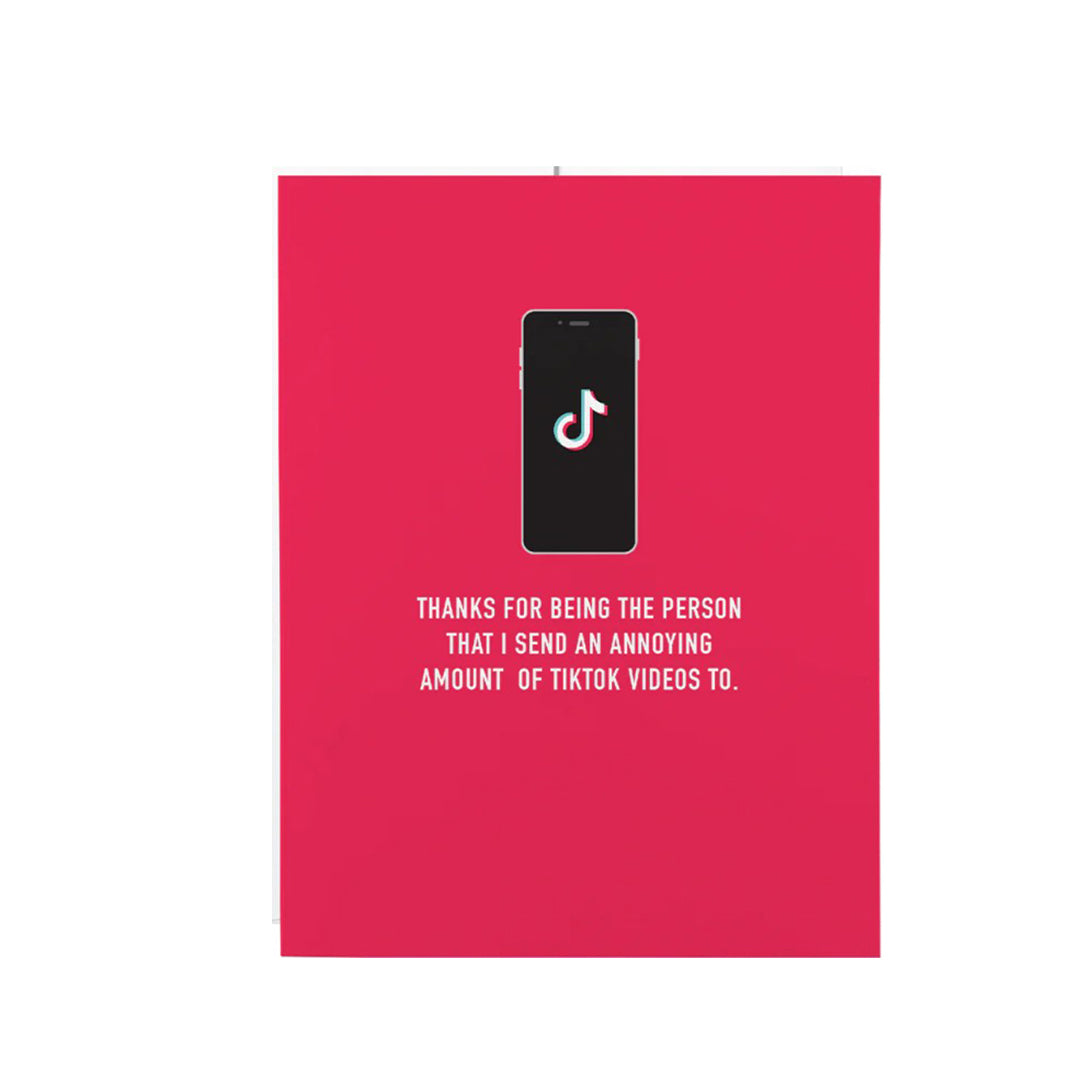 Classy Cards - TikTok Videos Card