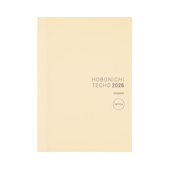 Hobonichi Techo 2026 Japanese Cousin Book April Start- A5 Size