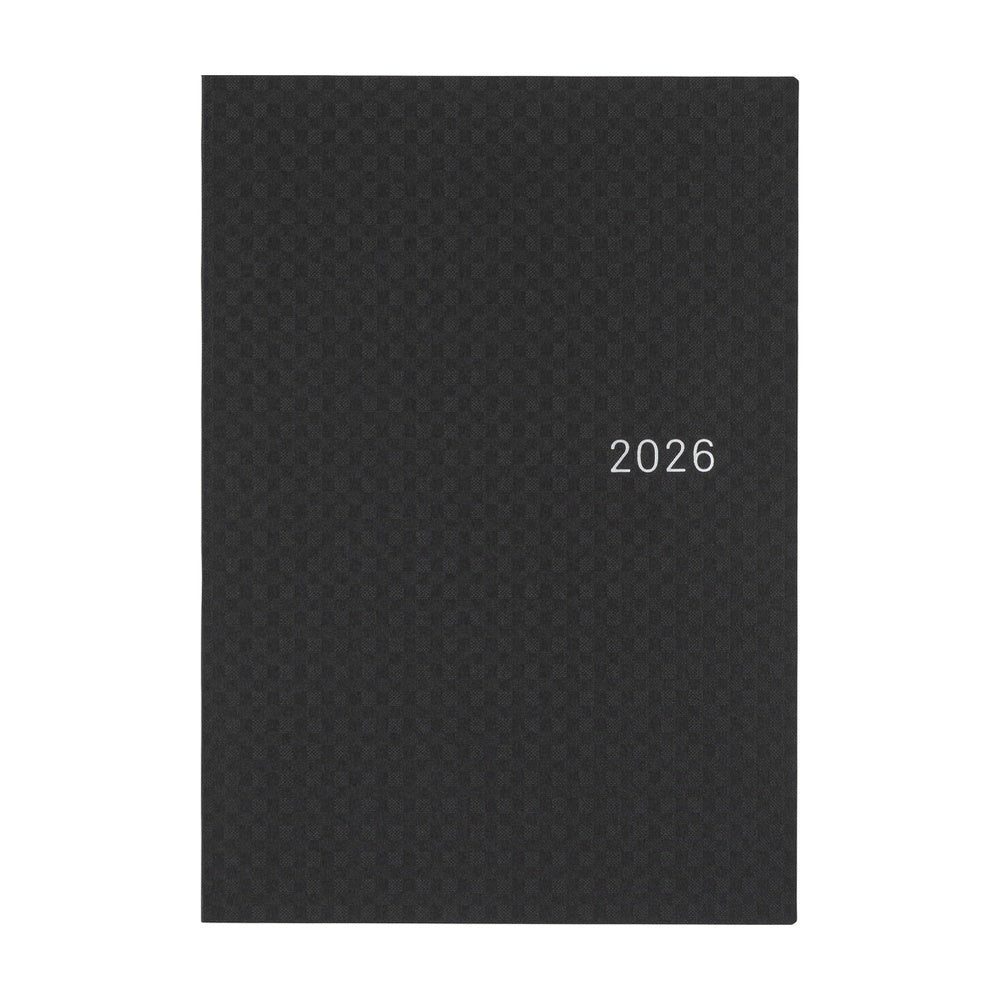 Hobonichi HON A5- Paper Series Black Gingham