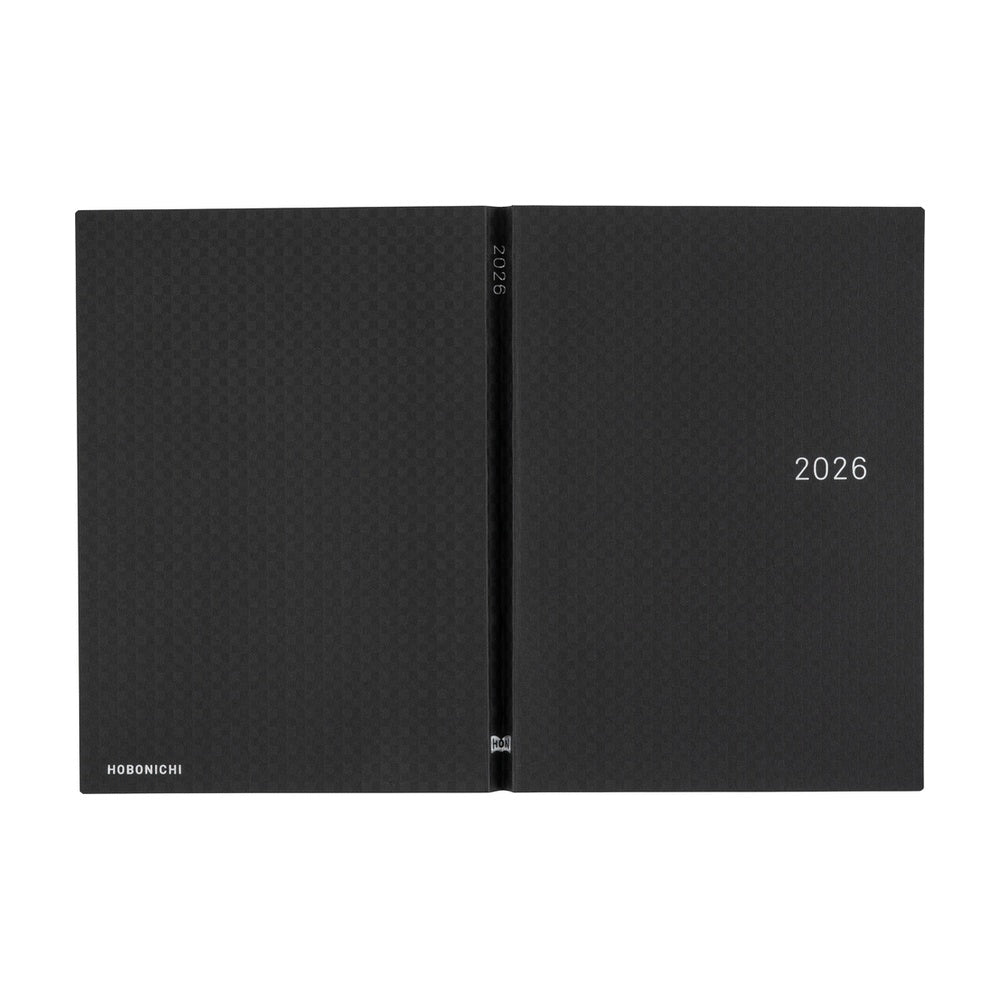 Hobonichi HON A5- Paper Series Black Gingham